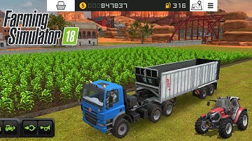 Corn Harvesting In Farming Simulator 18 - Fs18 Timelapse Gameplay