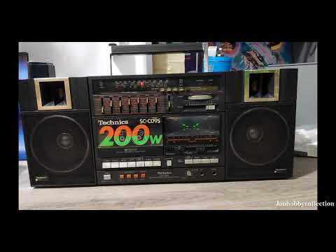 通電確認　Technics SA-C06 ステレオコンポ　boombox レトロ 通電確認 Technics SA-C06 ステレオコンポ boombox レトロ