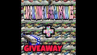 CAR PARKING ALL CARS NAMES | GIVEAWAY SKYLINE R34 FAST AND FURIOUS | NEW VERSION 2020