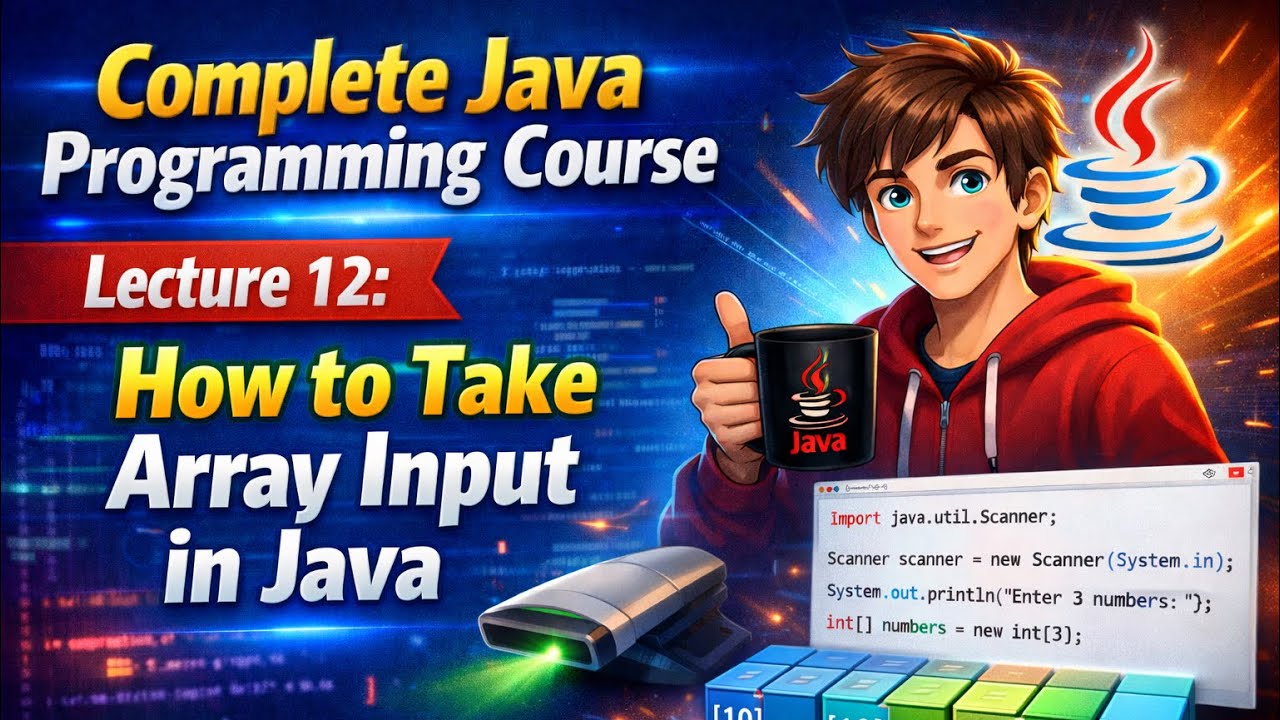 Lec-12 | Complete Java Programming Course for Beginners | Full Java ...