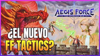 Aegis Force: The Scorian War | Probando el RPG táctico tipo FF Tactics