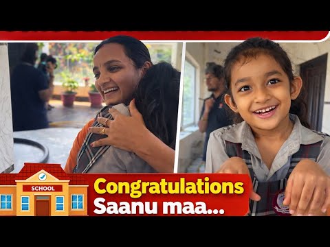 Vlog🧿37 Wait for ending twist😍Saanu school la Meeting #vlog #school #prabhasuryavlogs #study