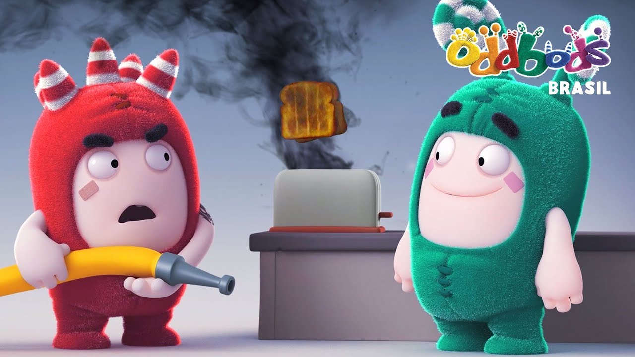 ⁣Oddbods | Cuidado Com Fogo | Desenho Infantil | Oddbods Brasil