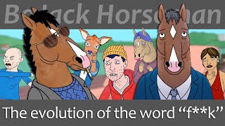 The evolution of the word &quot;f**k&quot; in &quot;BoJack Horseman&quot; | Netflix Series Analysis