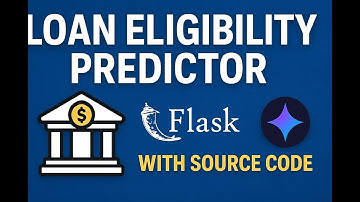 AI Loan Eligibility Predictor | Flask + GenAi | Full Source Code Project