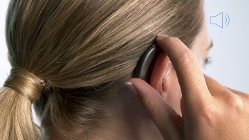 Stride B-UP - How to adjust volume on your BTE hearing aid