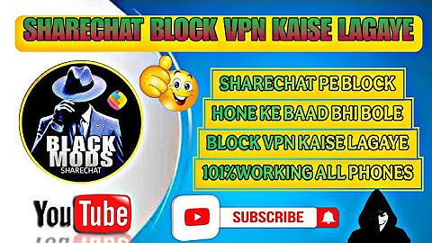 SHARECHAT BLOCK VPN 101% WORKING REAL ALL PHONE SMOTH WORK HOW TO SET