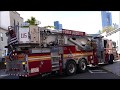FDNY Engine 258 and Ladder 115 go out for drills