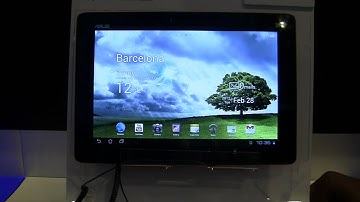 ASUS Transformer Pad 300 Series Hands-On at MWC 2012