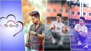 New Trending Fast Photo Changing With Lyrics Status Video Editing | Kinemaster Video Editing New
