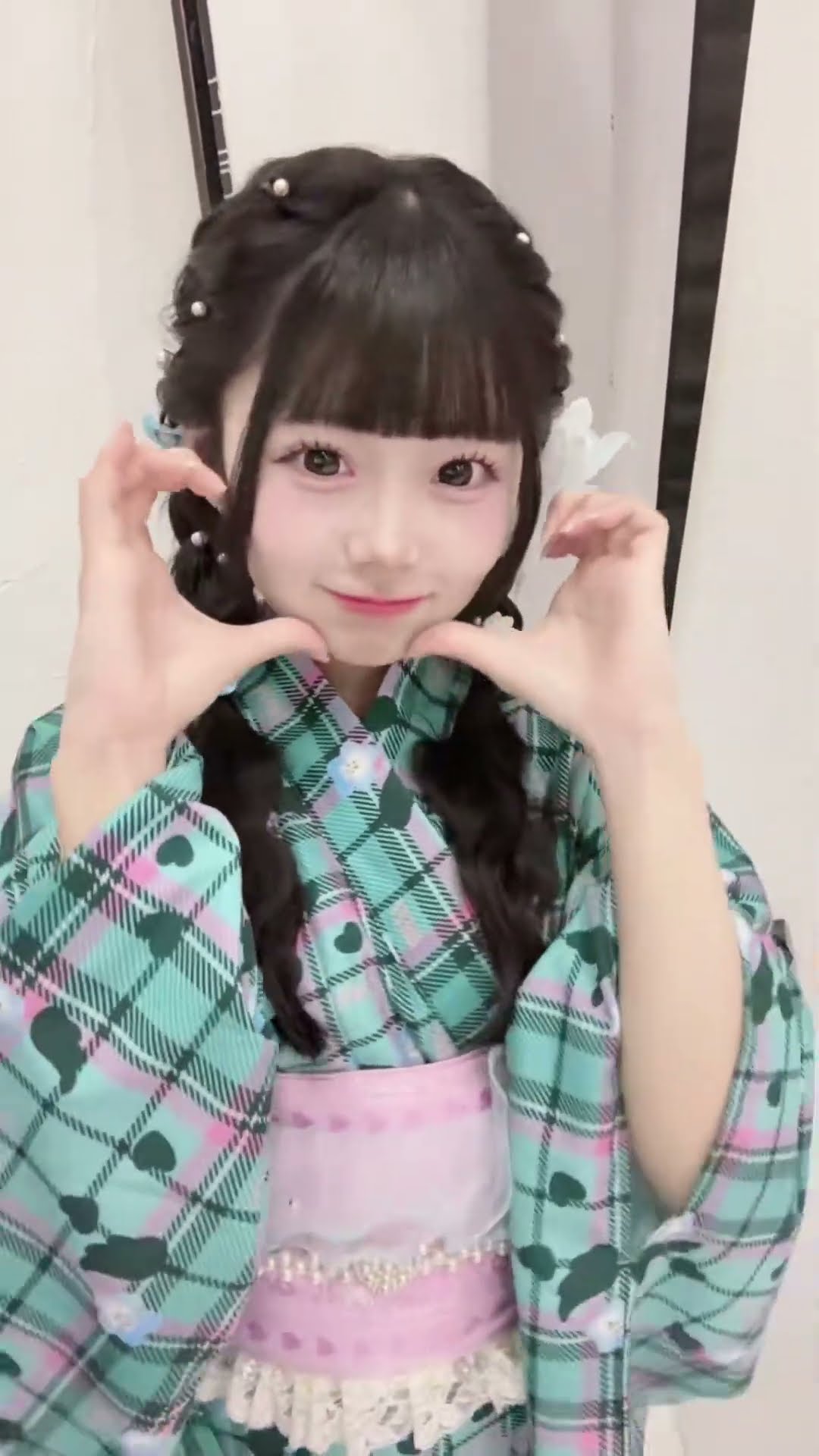 浴衣姿大優勝～！？𐐃 ·̫ 𐐃 ♡ #iLiFE #虹羽みに #idol #浴衣