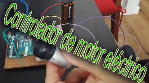 🕹🕹CONTROL MOTOR Eléctrico con ARDUINO UNO📟