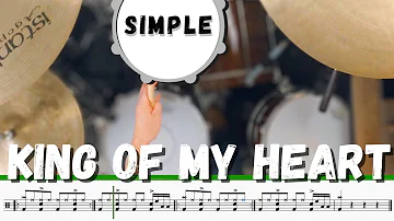 Simple Drums for King of My Heart by Bethel Music