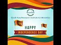 Happy sri lankan independence day  from south asia research institute for minorities