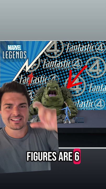 NEW fantastic four first steps movie action figures marvel legends