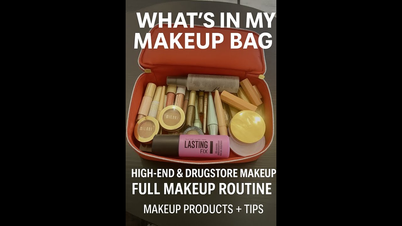 What's in my makeup bag | Beginner-friendly routine