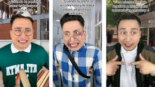 ‼️⚠️Nuevos tiktoks de El profe⚠️‼️| Ramiro y Emilio albañiles por un día😱👷🏻‍♂️🦺LOS LEO👀