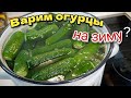 Варим огурцы на зиму? Мало кто так делает, а зря. Огурчики как в магазине, цыганка готовит.