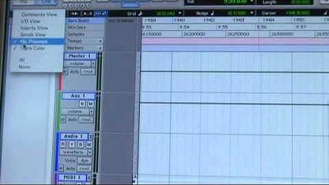 Pro Tools Mixing: Mix & Edit Windows