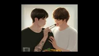 taekook hot fanart//taekook love story //kookv//vkook//fanart💏💑🙈🙊