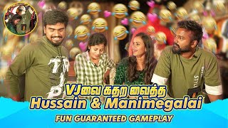Anchorஐ Vechi Senja Manimegalai & Hussain Fun Guaranteed GamePlay with KaathuVakulaSilaNeram | #FDFS