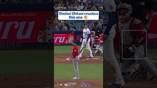 Shohei Ohtani mashes a 112.1 MPH homer!