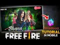 How to make viral Free Fire THUMBNAIL in PicsArt 🤯| Gaming Thumbnail|Free Fire thumbnail in PicsArt 