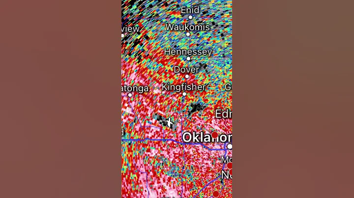 Chemtrail on Doppler radar