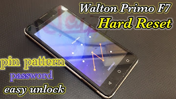 hard reset walton primo f7 pattern easy unlock