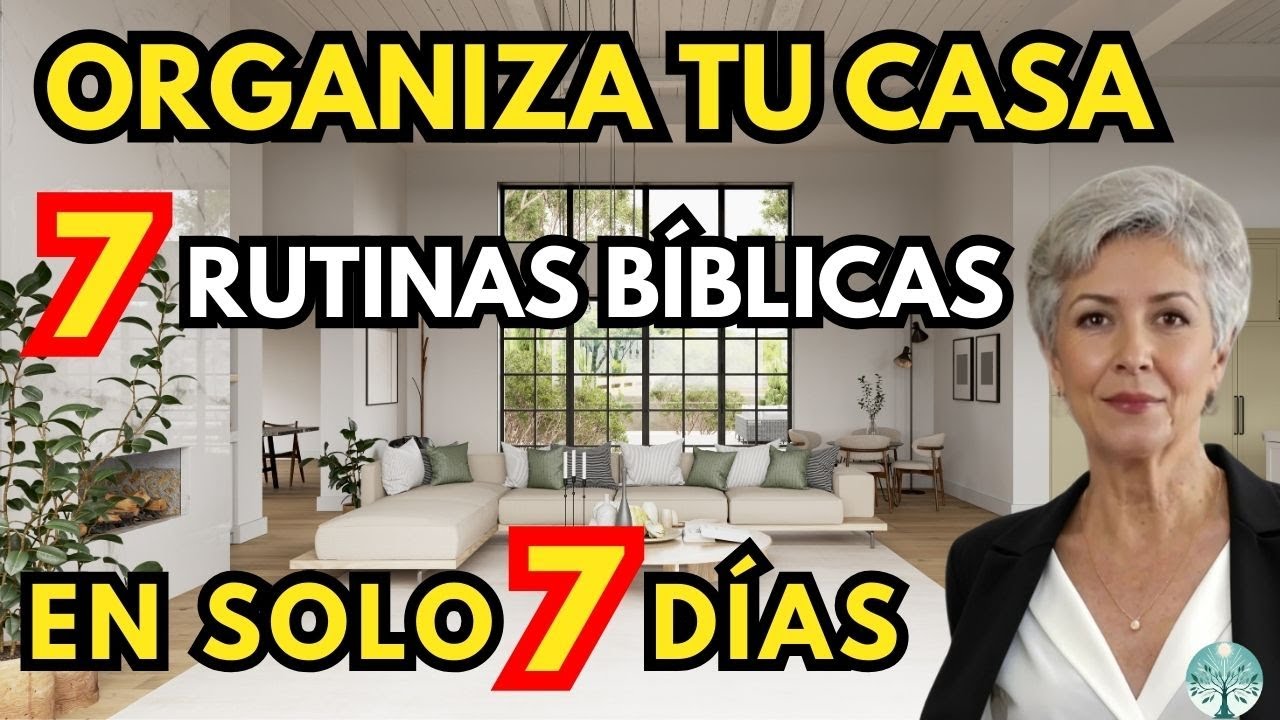 7 Días, 7 Rutinas Matutinas Bíblicas para Organizar Tu Casa y Tu Alma