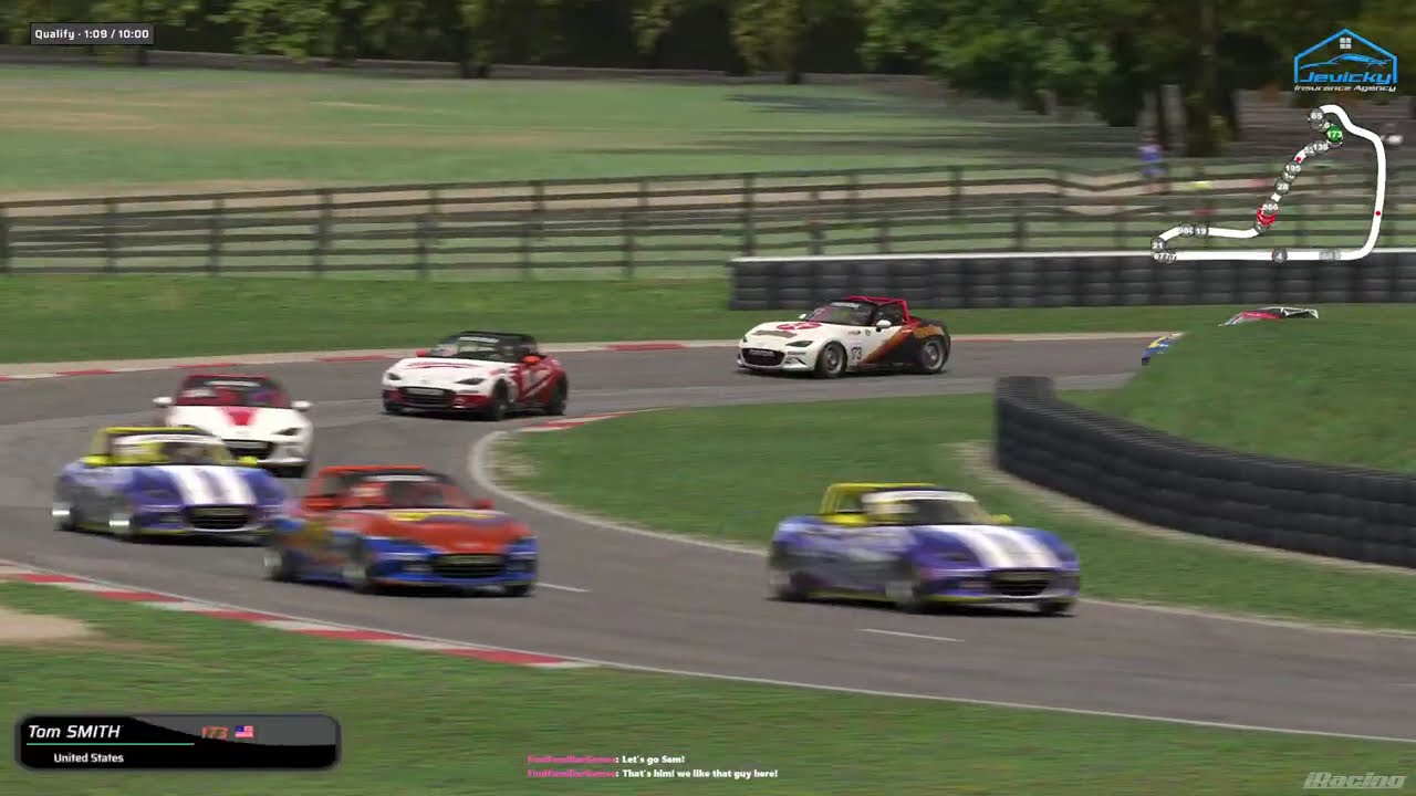 LAST CORNER WIN! | Broken Wing Racing League MX-5 Championship - Season 2 Round 4 Summit Point