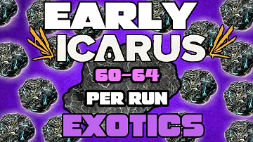 How to get Exotics EARLY in Icarus! Deep Vein Extraction **