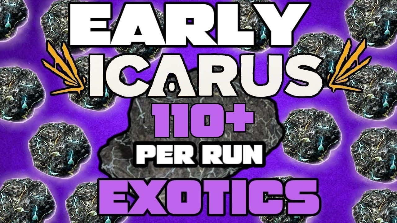 How to get Exotics EARLY in Icarus! Deep Vein Extraction ** YouTube