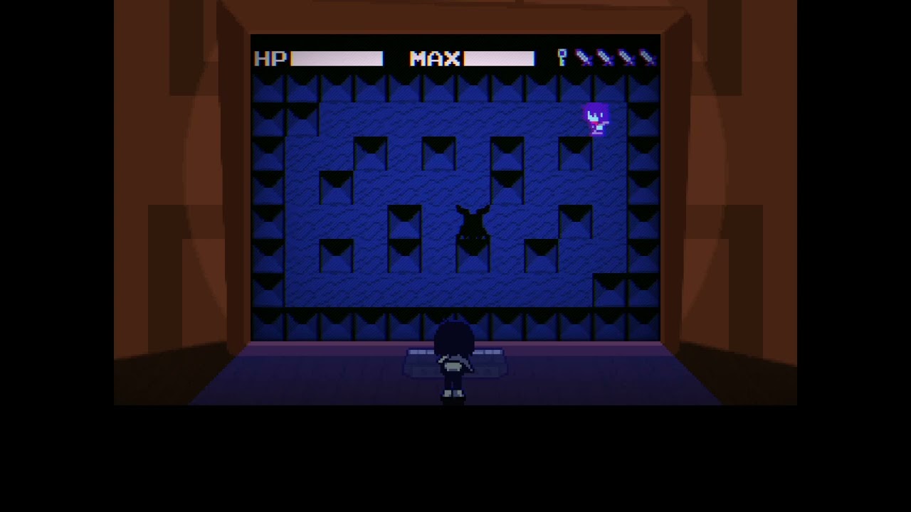 Deltarune Chapter 3 Unused Old Shadow Mantle Boss
