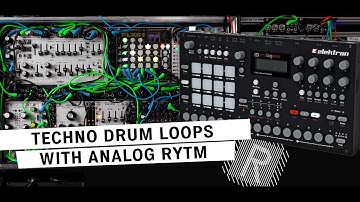 Techno Drum Loops with Analog Rytm by @Momec Music  | riemannkollektion.com