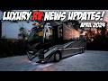 Luxury rv industry updates april 2024