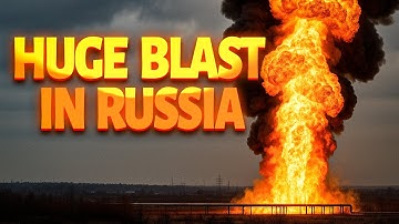 Enorme explosie in Rusland. Virale video toont een brandende gasleiding.