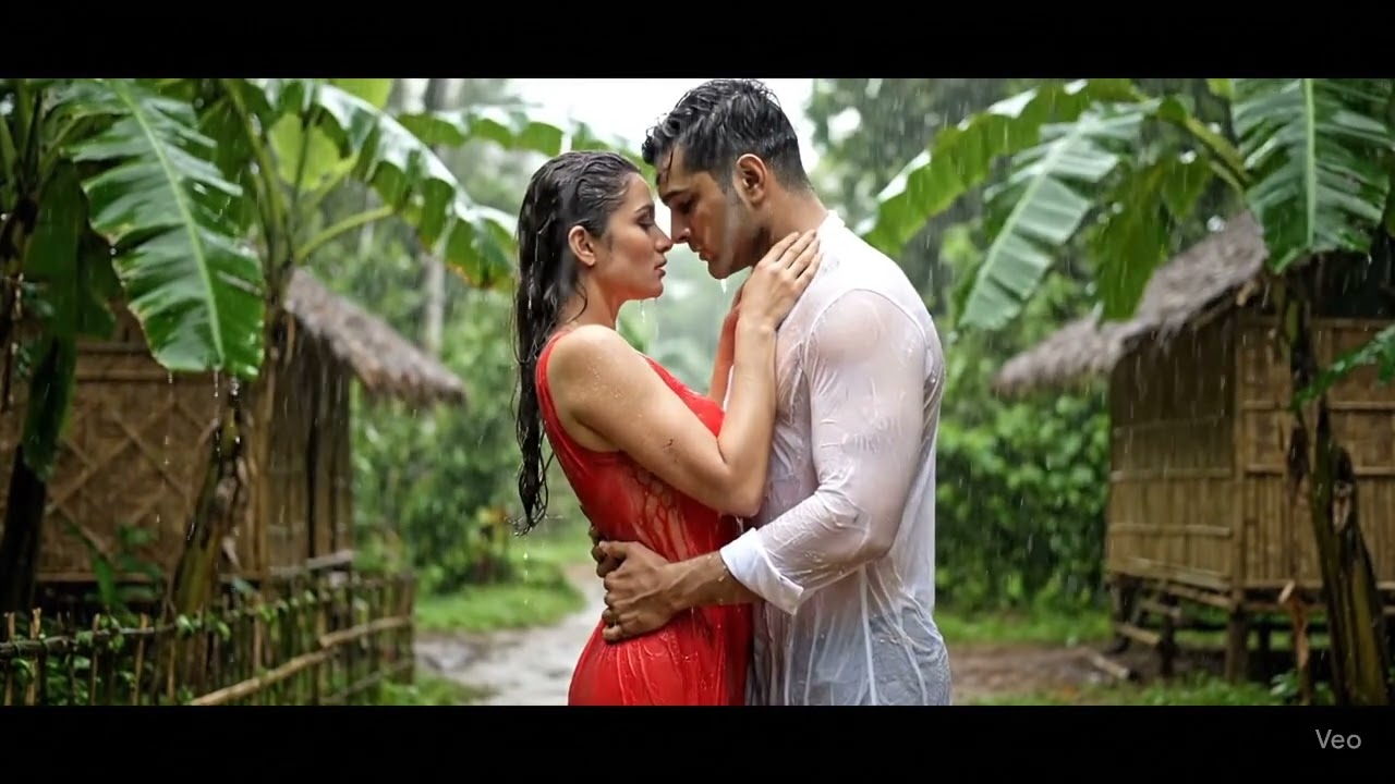 Sensual Rain Romance | Passionate Village Love Story in Ultra-Realistic 4K