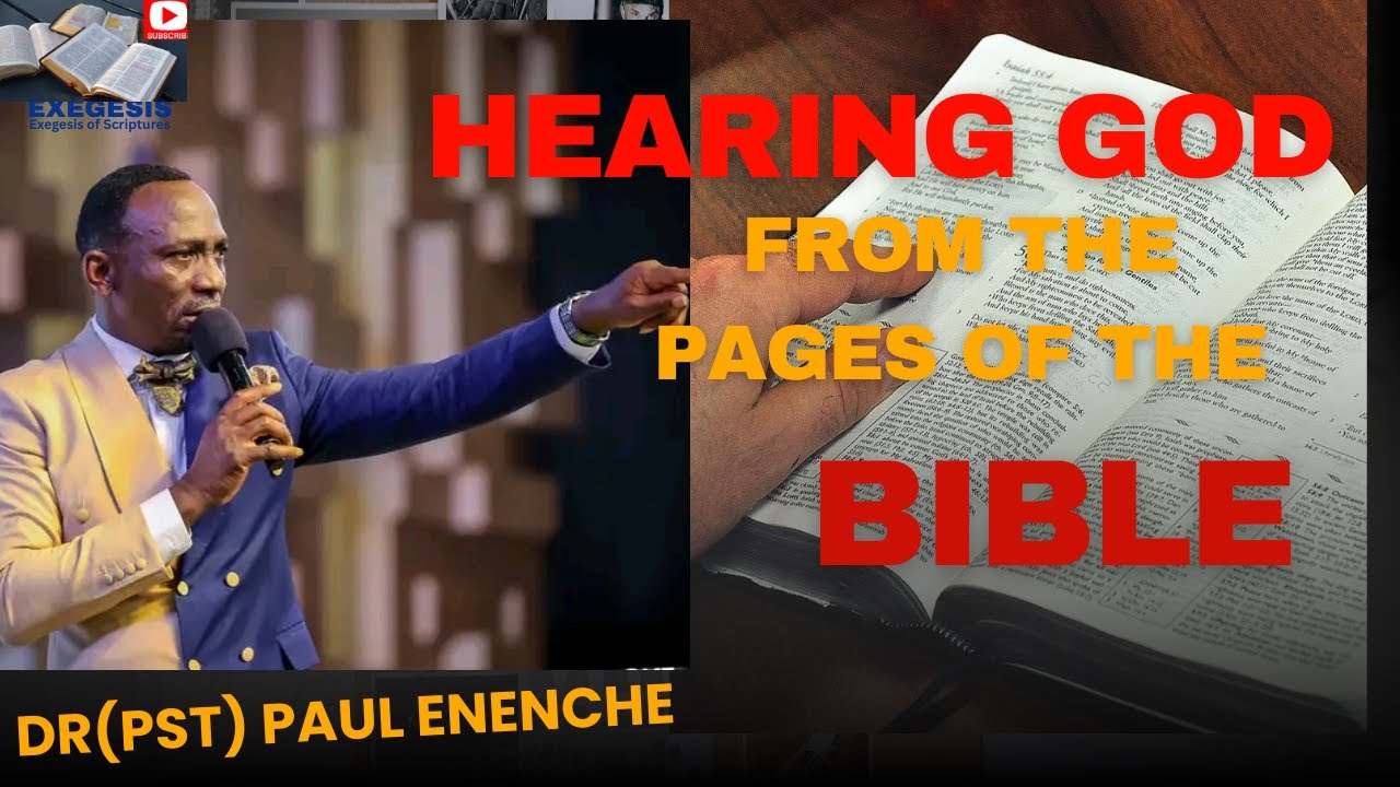 DIVINE DIRECTION THROUGH WORD STUDY || DR (PST) PAUL ENENCHE - YouTube