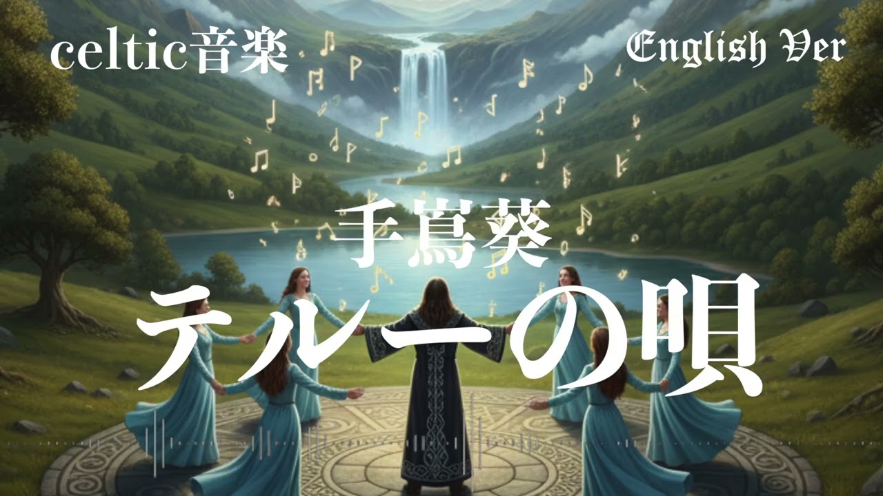 手嶌葵『テルーの唄』ケルトver 英語で歌わせてみたJapanese AI Covers J POP   Japanese Songs With Lyrics