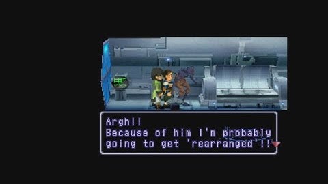 Xenogears (1998) - Solaris - Rearranged cell (easter egg)