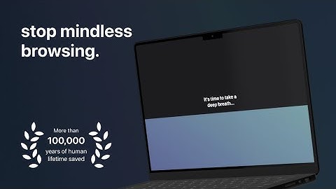 stop mindless scrolling | one sec browser extension