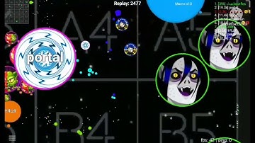 بلوب لقطات لعيوني😂😂🔥 #86 | blob mobile Agario 😣💗