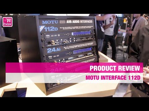 Motu 112D Interface | NAMM SHOW 2015