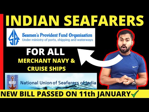 GOOD NEWS for Indian Seafarers  Now Will Get Pension, Provident Fund & Gratuity