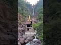 A temple with beautiful waterfall  shorts travelshorts explore waterfall temple cinematic