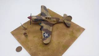 CURTISS P-40k Warhawk  -  1/72