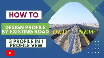 Create widening profile in civil 3d
