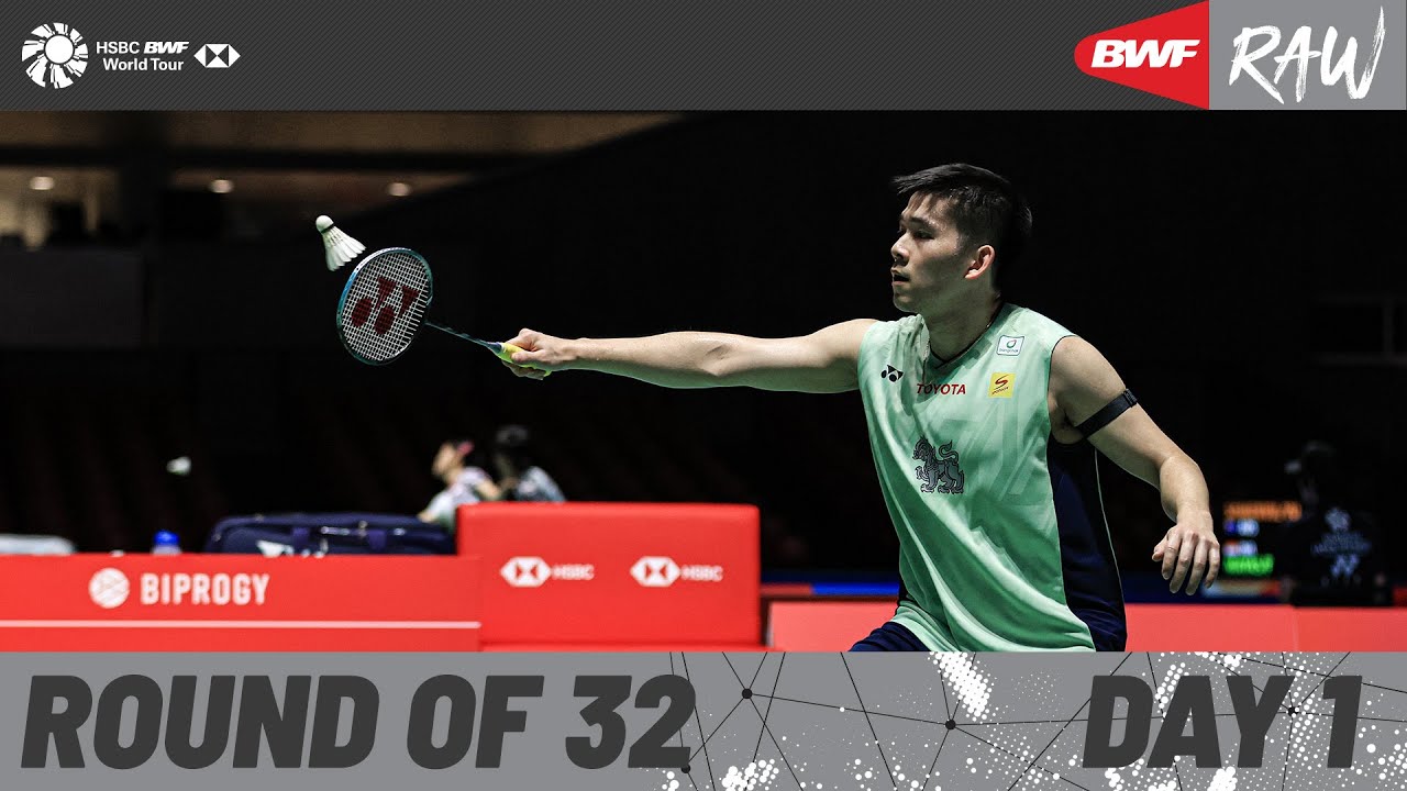 DAIHATSU Japan Open 2025 | Day 1 | Court 1 | Round of 32 - YouTube