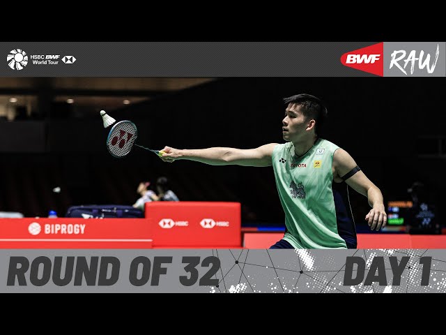DAIHATSU Japan Open 2025 | Day 1 | Court 1 | Round of 32 - YouTube